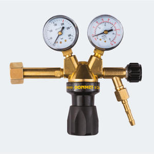 Régulateur de pression en laiton G3/4, manomètre russe pour acétylène, régulateur russe, manomètre pour oxygène et propane pour gaz argon - Product Image 1