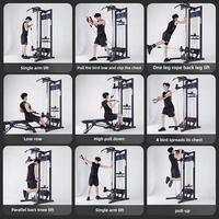 SK Fitness Factory Promotion : Appareil de fitness commercial multifonctionnel à câbles croisés