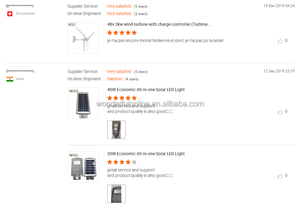 เครื่องกำเนิดไฟฟ้าพลังงานลม 1kW 2kW 3kW 5kW พร้อมแรงดันไฟฟ้าที่ปรับแต่งได้และใช้งานต่อเนื่องสำหรับใช้ในบ้าน WON-FJ-2 ความเร็วลมต่ำในการทำงาน สำหรับ E - Product Image 6