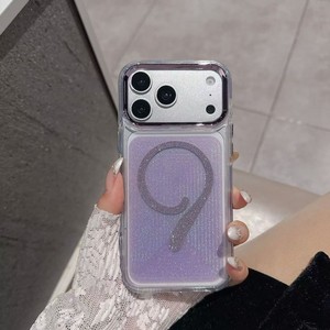 Senyork colours diamond glitter frame bumper magnetic phone case for iPhone 17 pro max 11 luxury girls back cover wholesale - Product Image 4