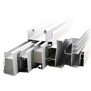 Puertas y Ventanas Corredizas de Aluminio Color Roble Caoba P65 P92, Perfiles de Aluminio para Ventanas Corredizas para República Dominicana - Product Image 4