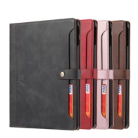 Housse de tablette en cuir neuve d'usine pour iPad 12.9 Étui de luxe pour iPad 10/11 2022 Pro/iPad Air 4 5 /iPad Mini