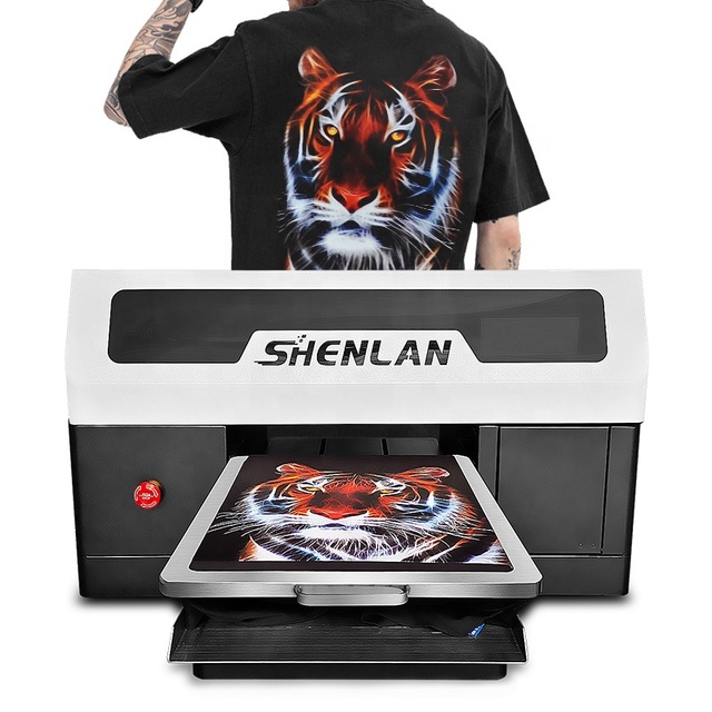Factory Price Customized A3 T-shirt Inkjet DTG High-Speed Automatic Direct to Garment Printing Machine