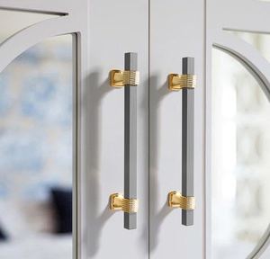 96mm Square Furniture <strong>Handles</strong> <strong>Knobs</strong> Furniture <strong>Handle</strong> <strong>Handles</strong> For Furniture - Product Image 2