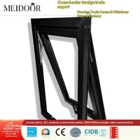 Ventana de Aluminio con Manivela MD85, Estándar Americano, Resistente a Huracanes, Marco Delgado, Insonorizada, para Renovaciones, Reemplazo y Mejora