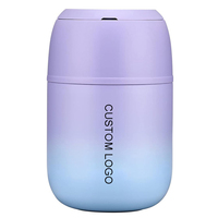 Pot thermos alimentaire 17oz en acier inoxydable isolé sous vide bouteille de flacon de soupe étanche transporteur de nourriture