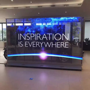 Super Slim LED Transparent Glass Advertising Screen Film Display for Retail <strong>Store</strong> <strong>Window</strong> and Glass Wall with High Adhesion - Product Image 5