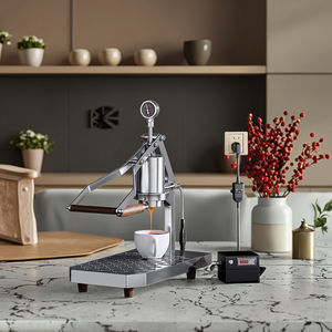 Macchina da Caffè Espresso Italiana con Controllo della Temperatura PID, Leva Elettrica per Pre-infusione, Azionamento Manuale a Leva per Uso Domestico - Product Image 6