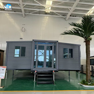 Tô Châu WN nhà máy mô-đun kết cấu thép xây dựng nhà biệt thự mở rộng Trailer đôi cánh container nhà - Product Image 2