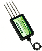 Sensor de Suelo Inalámbrico 4G CIPPUS 8 en 1, Vigilancia Inalámbrica 4G con Energía Solar, Monitoreo Móvil, Datos Habilitados