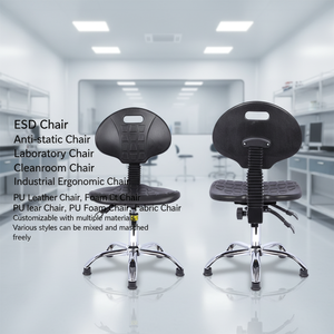 Sedia Dentistica Moderna Traspirante Antistatica ESD Girevole Antiscivolo per Laboratorio - Product Image 6