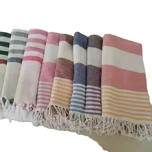 Bain Plage Hammam Serviettes Grand Wrap Pareo Fouta Jeter Peshtemal Serviette 100% Naturel Couverture En Coton Turc