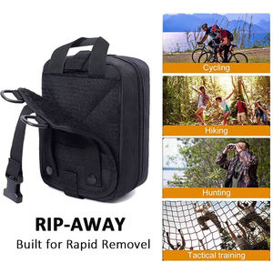 Bolsa de almacenamiento médica vacía personalizada, bolsa de botiquín de primeros auxilios médica impermeable portátil, para el hogar, viajes al aire libre, Camping, senderismo - Product Image 4