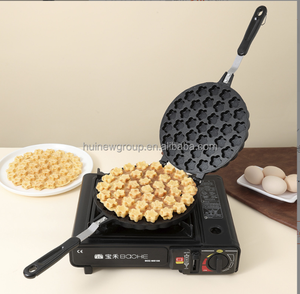 <span class=keywords><strong>Moule</strong></span> à <span class=keywords><strong>mini</strong></span>-gâteaux antiadhésif en aluminium en forme de fleur de prunier, plaque de cuisson en forme de fleur, compatible four, <span class=keywords><strong>pour</strong></span> œufs et hamburgers - Product Image 3