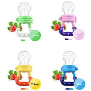 Alimentador de silicona para bebés, pezón seguro para niños, chupete de leche, fruta fresca, alimentos de 0 a 12 meses - Product Image 6