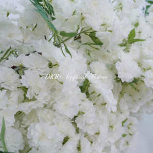 Factory Wholesale Eco-Friendly Wedding Backdrop Arch Decoration Silk Flower Arch Artificial White Flower Arch - Product Image 4