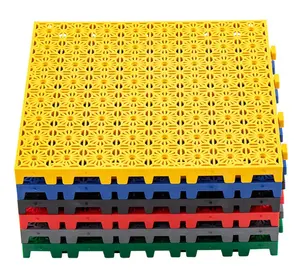 PP Plastic car wash Grille floor tiles modular garage Flooring