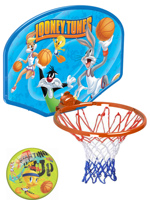 Ensemble de paniers de basket pour enfants sous licence Warner Bros, Tom et Jerry, Looney Tunes, Batman, Superman, Justice League, jouet de basket-ball