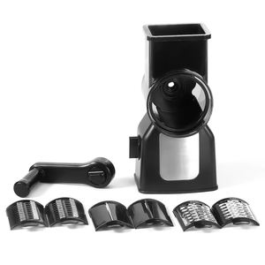 Groothandel Roterende Multifunctionele Groentetrommelsnijder Met 3 Roestvrijstalen Bladen Voor Keuken - Product Image 6