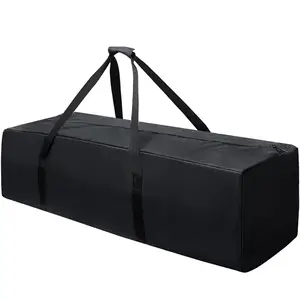 45 Inch Zipper Duffel Travel Sports Equipment Bag Water Resistant Oversize Oversize Tote Travel Duffel Bag