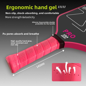 <span class=keywords><strong>Raquette</strong></span> de pickleball personnalisée en fibre de carbone, ensemble de raquettes de pickleball, noyau conçu pour un contrôle inégalé et une puissance accrue - Product Image 6