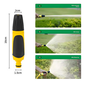 Pistola de Agua de Plástico Ajustable de Alta Presión Sunshine para Riego de Jardín y Lavado de Autos con Boquilla de Chorro - Product Image 1