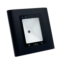 Escáner de Código QR y Código de Barras RFID DWECCRF 125kHz Wiegand ISO 14443A para Control de Acceso, Interfaz RS485 RS232, Material ABS, Negro, 3-5cm