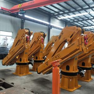 Grúa Articulada Hidráulica Montada en Camión, Grúa para Camión para Trabajos de Construcción y Elevación - Product Image 6