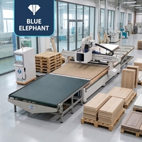 Machine de nesting CNC industrielle 2030 2128 à chargement/déchargement automatique ATC avec broche de 9 kW pour la fabrication de meubles sur mesure