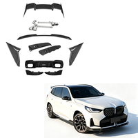 Pour BMW X3 G45 M50 2025+ Kit Carrosserie Amélioré en Fibre de Carbone Sec : Diffuseur Arrière, Ailerons Latéraux et Spoiler de Coffre