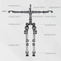 Servomoteur actionneur intégré tout-en-un pour les bras de robot humanoïde Servo joint de type tout-en-un pour les robots articulés