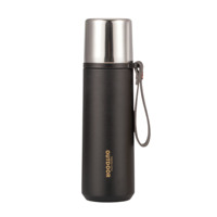Bouteille d'eau isolée en acier inoxydable à double paroi de 16oz/500ml pour l'extérieur et le sport avec dragonne PINKAH