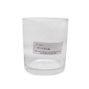10oz clear glass candle jars in stock