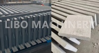 Matériel de moulage de panneaux extérieurs pour poteaux de clôture en béton préfabriqué LIBO