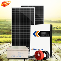 Netzunabhängiges 5kW 8kW Komplettset Solarenergiesystem mit MPPT-Regler Monokristalline Silizium-Panels Mono-Solarmodule