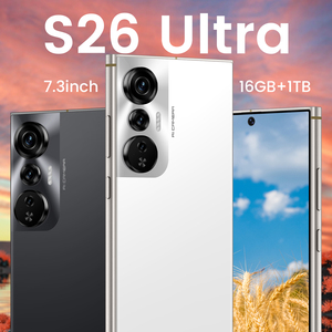 Smartphone S26 ULTRA 5G LTE à succès – Écran 6,9 <span class=keywords><strong>pouces</strong></span>, processeur Deca Core Snapdragon 800, haut de gamme, 72MP+108MP, téléphone Android - Product Image 3