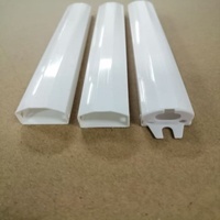 Boîtier de protection en PC pour bande LED T8, tube ignifuge en PC pour alimentation électrique