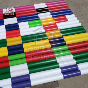 Polos de salto de caballo, accesorios equinos, 3mL, mástil de plástico de un solo color para show jump, sin madera con relleno - Product Image 6