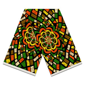 Chapeaux à seau imprimés en % coton Tissu en coton biologique personnalisé Châle imprimé Bazin Riche Origin <span class=keywords><strong>Veba</strong></span> Salsa Tissu en coton - Product Image 6