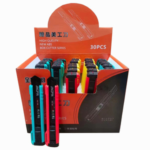 스틸 스냅 오프 블레이드와 하이 퀄리티 개폐식 커터 유틸리티 나이프 - Product Image 4