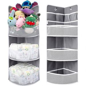 Corner <b>Shelf</b> | Safe Hanging Organizer | Child-Friendly <b>Wall</b> <b>Mount</b> Storage - Product Image 2