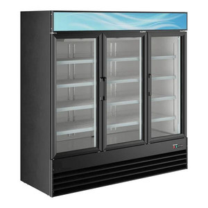 Refrigerador de Exhibición para Supermercados, Refrigerador de Bebidas con Puerta Corredera, Gabinete Refrigerador Comercial Vertical para Bebidas - Product Image 3
