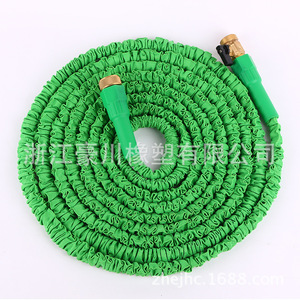 Tuyau d'arrosage extensible 100 pieds en plastique pour jardin avec raccord en laiton - Product Image 5