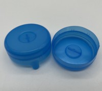 Bouteilles d'eau en plastique jetables à col court de 10L, 12L, 15L, 20L, 55mm, avec bouchons anti-déversement, couvercles étanches de qualité alimentaire pour bidons de 3/5 gallons