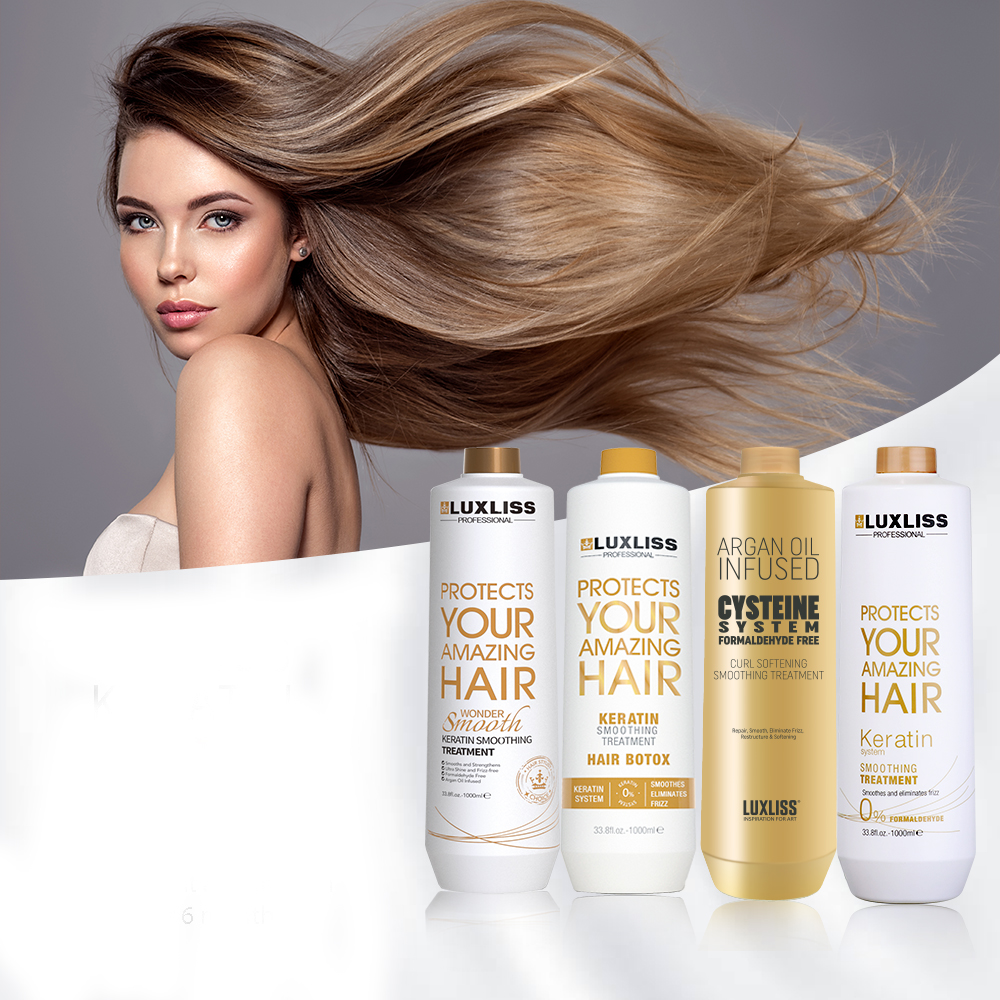 Cysteine Luxliss Keratin Blowout Treatment Luxliss Formaldehyde