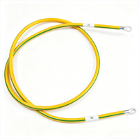 Câble de raccordement à borne annulaire isolé en PVC avec cosses à goujon pour connexion de batterie automobile