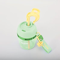 Bouteille d'eau en plastique sans BPA de grande capacité pour l'été, vente en gros, pour les sports de plein air, pour les enfants, pour l'eau bouillante