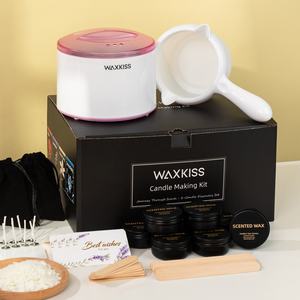 Hot Selling 500ml Beeswax Soy <b>Wax</b> Full DIY Candle Making Kit Intelligence <b>Wax</b> Warmer Pot - Product Image 6