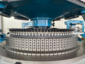 Machine à tricoter circulaire double jersey entièrement informatisée de 38 pouces de diamètre avec composant essentiel PLC - Product Image 2
