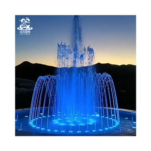 Fontaine musicale personnalisée pour jardin avec lumières LED colorées, équipement de fontaine musicale, best-seller - Product Image 4